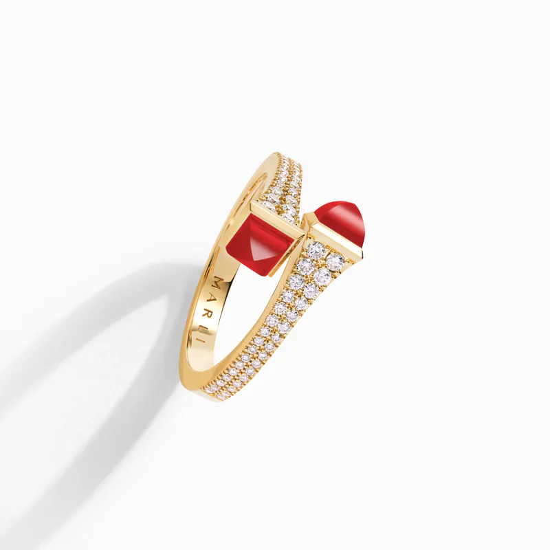 Cleo Diamond Slim Ring