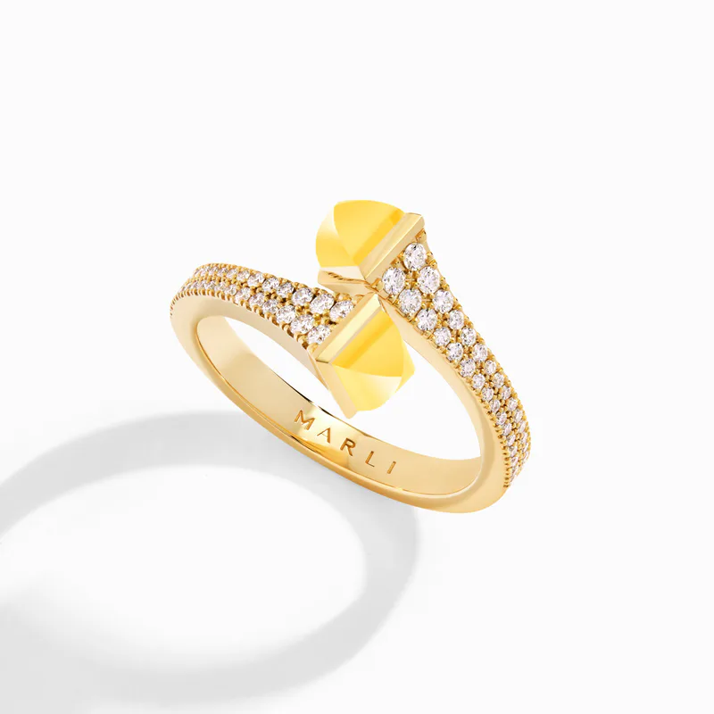 Cleo Diamond Slim Ring