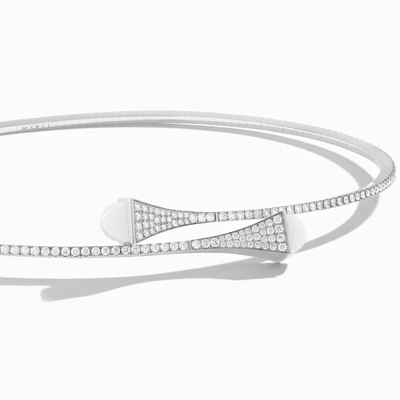 Cleo Diamond Slip-On Necklace
