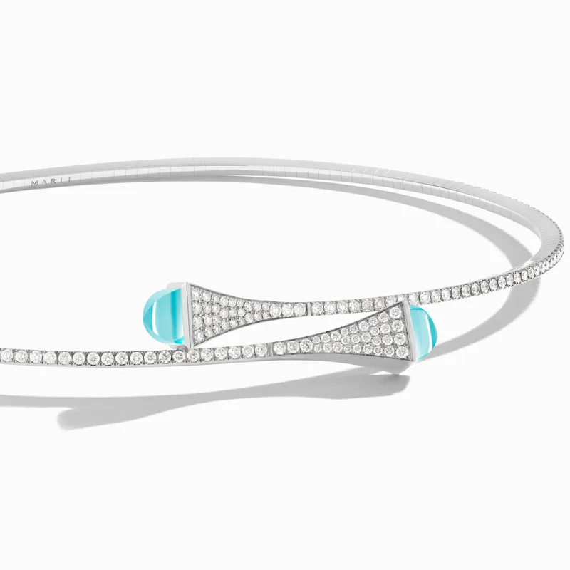 Cleo Diamond Slip-On Necklace