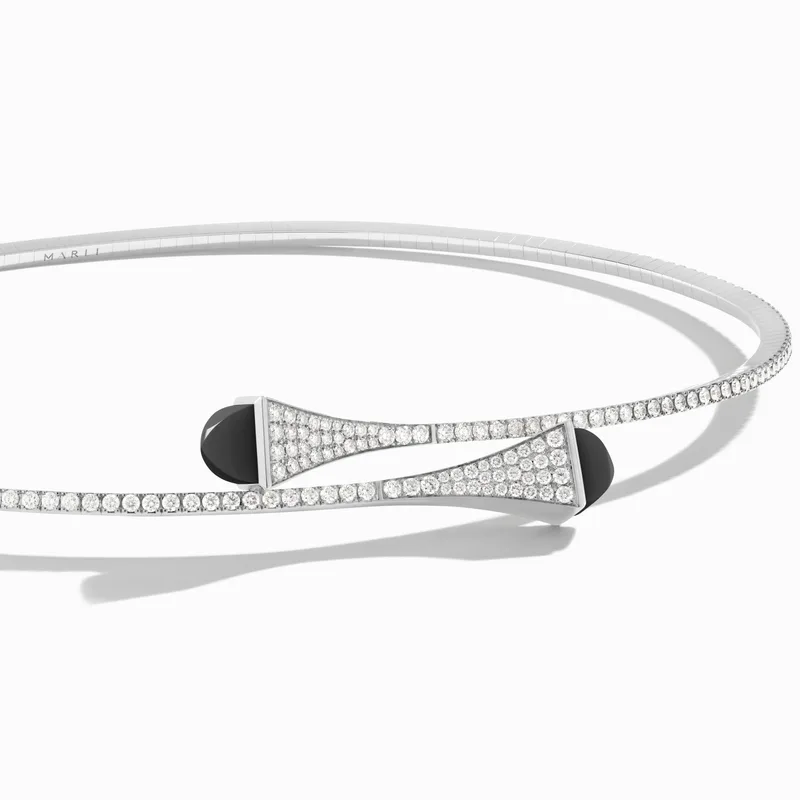 Cleo Diamond Slip-On Necklace