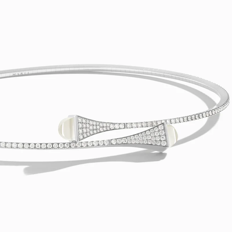 Cleo Diamond Slip-On Necklace