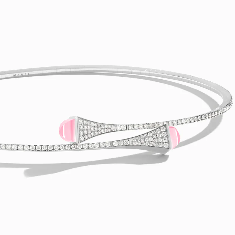 Cleo Diamond Slip-On Necklace