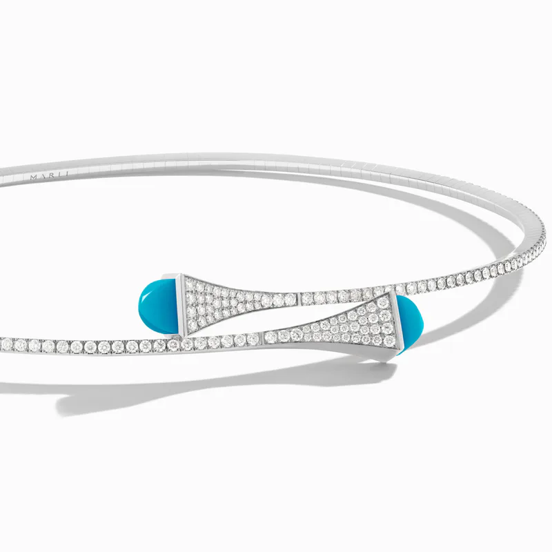 Cleo Diamond Slip-On Necklace