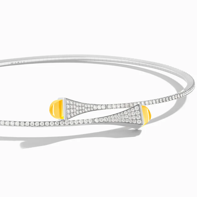 Cleo Diamond Slip-On Necklace