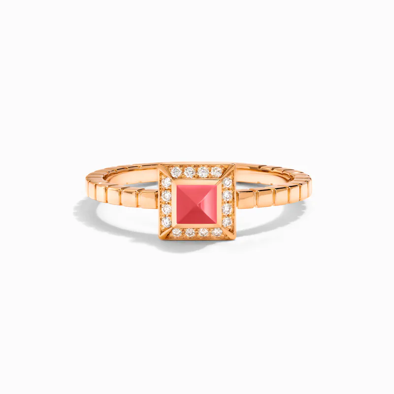 Cleo Lotus Pavé Ring