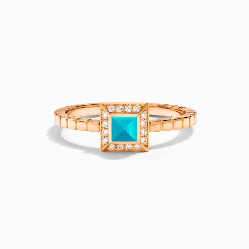 Cleo Lotus Pavé Ring