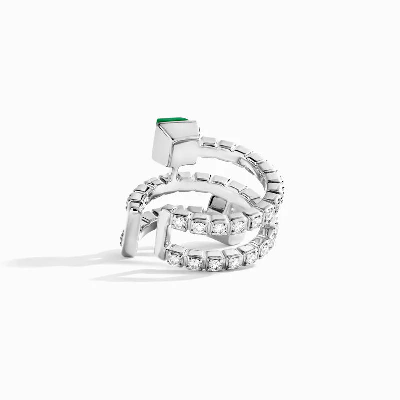 Cleo Lotus Twist Ear Cuff (Single R)
