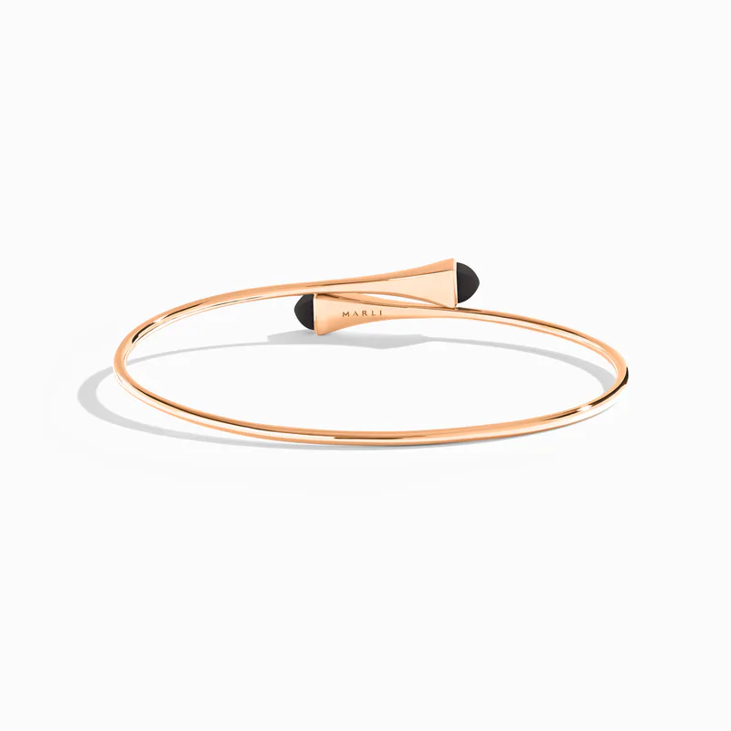 Cleo Wire Gold Slip-On Bracelet
