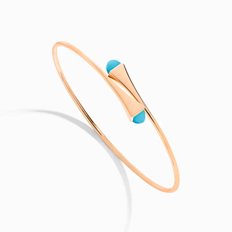 Cleo Wire Gold Slip-On Bracelet