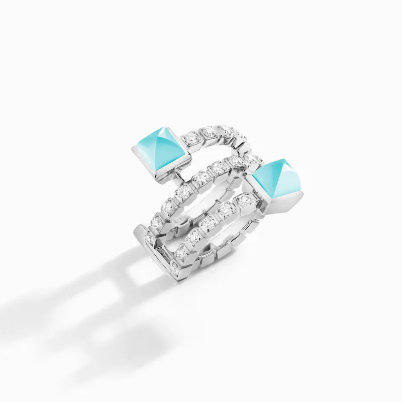 Cleo Lotus Twist Ear Cuff (Single L)