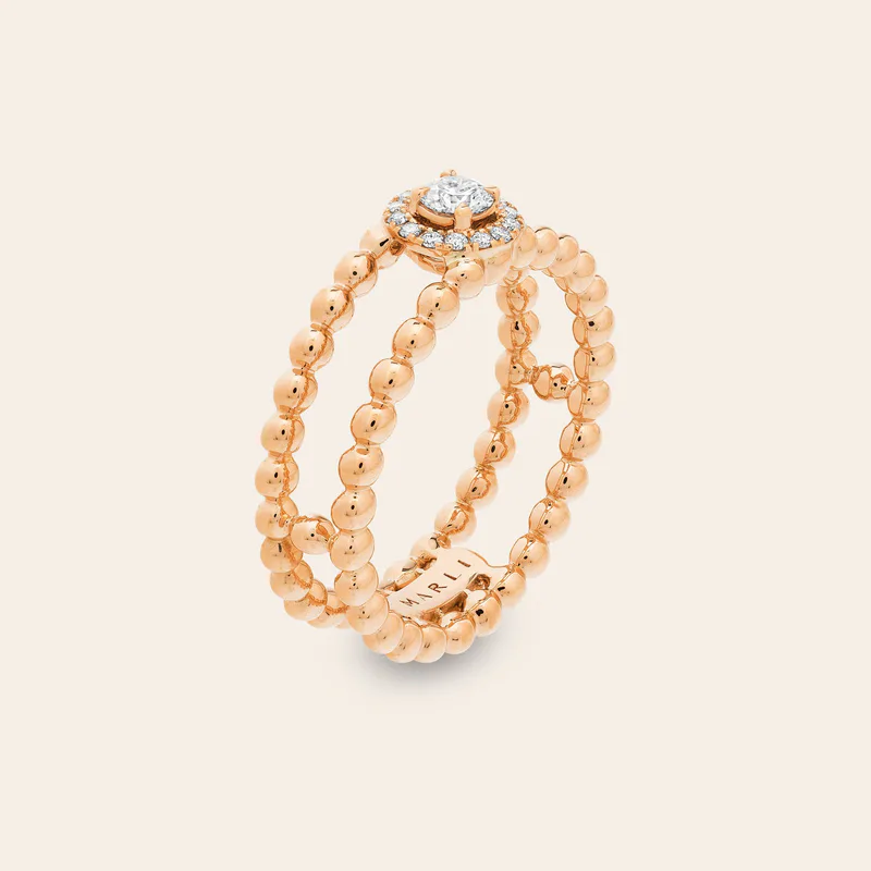 Rock Circle Dual Ring