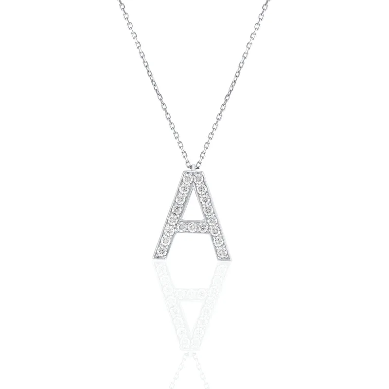 Initials Necklace - A