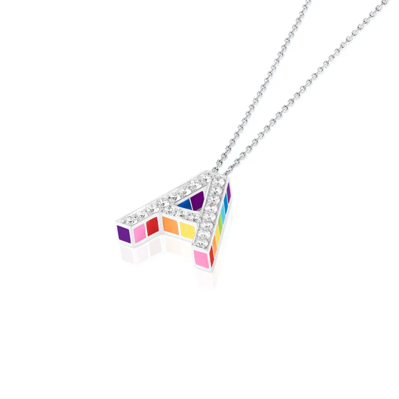 Initials Necklace - A
