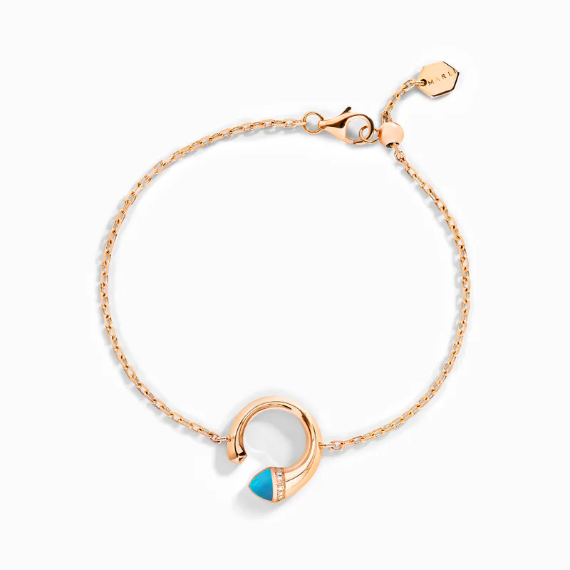 Cleo Venus Gold Chain Bracelet