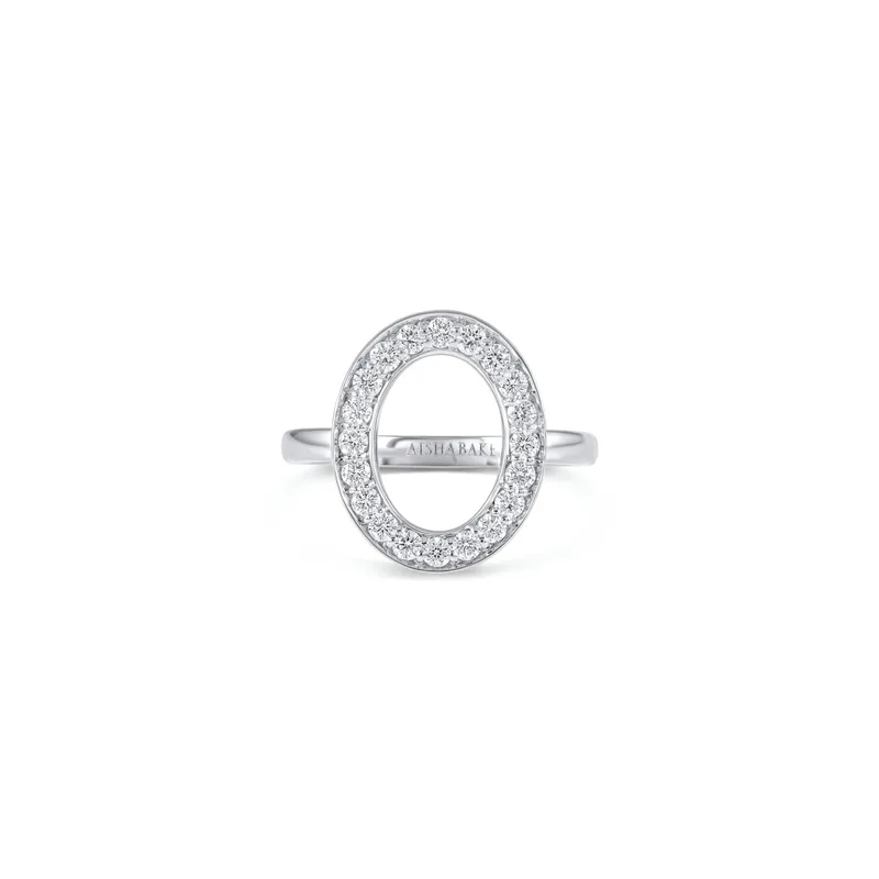 Initials Ring - O