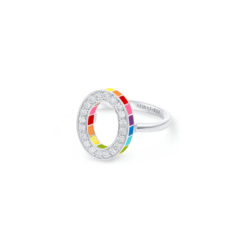 Initials Ring - O