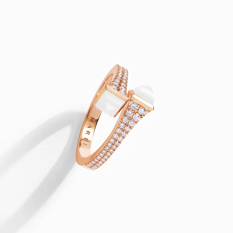 Cleo Diamond Slim Ring