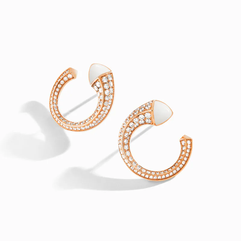Cleo Venus Diamond Stud Earrings
