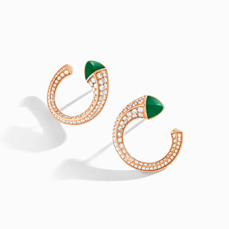 Cleo Venus Diamond Stud Earrings