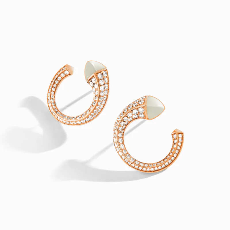 Cleo Venus Diamond Stud Earrings