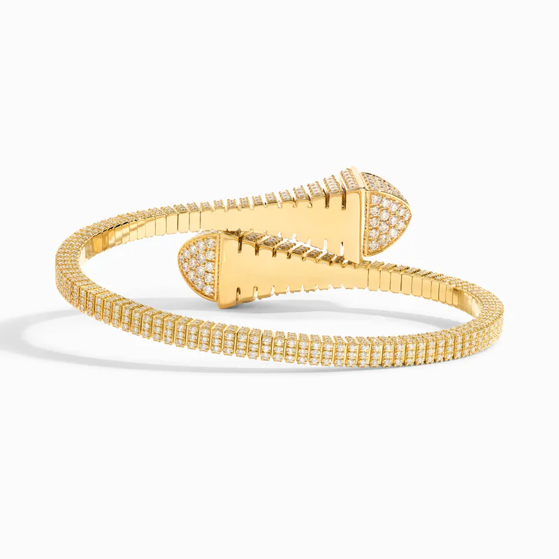 Cleo Rev Full Diamond Slip-On Bracelet