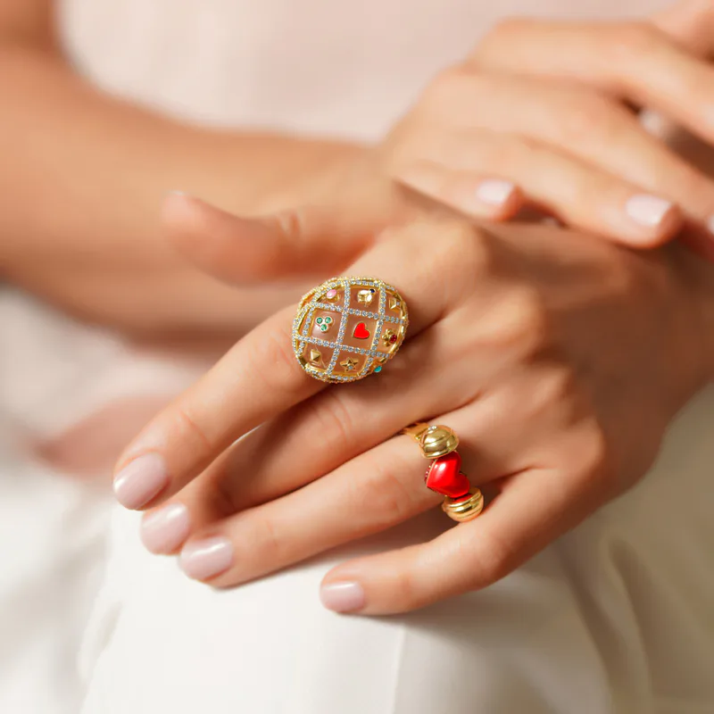 Skip A Beat Ring/Necklace (MULTI-WEAR)
