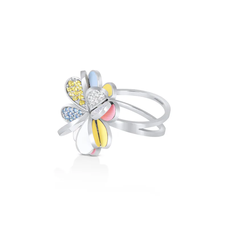 Lucky You Ring White Gold