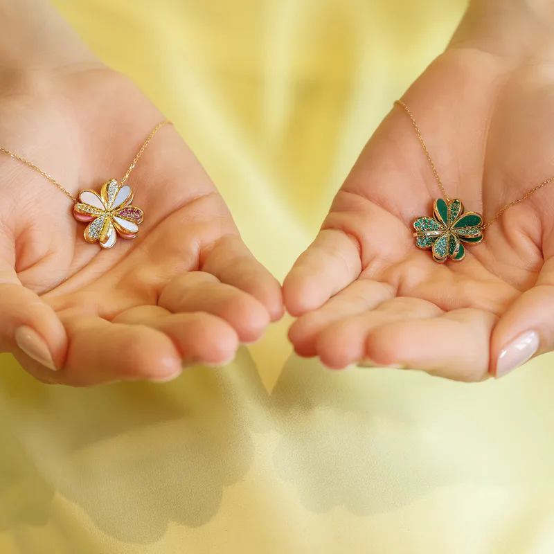 Lucky You Emerald Necklace