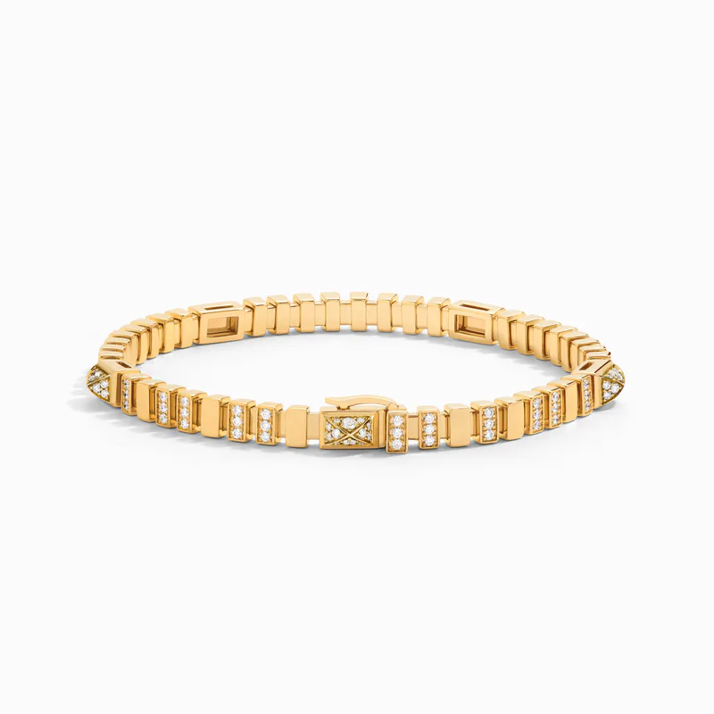 Cleo Link Full Diamond Bracelet