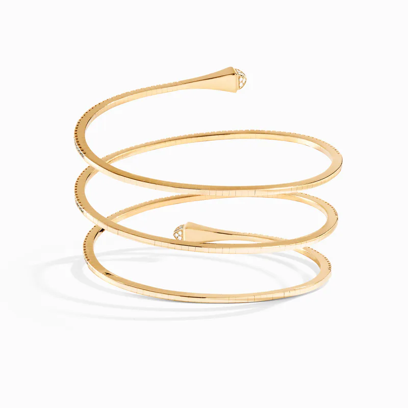 Cleo Full Diamond Twist Bracelet