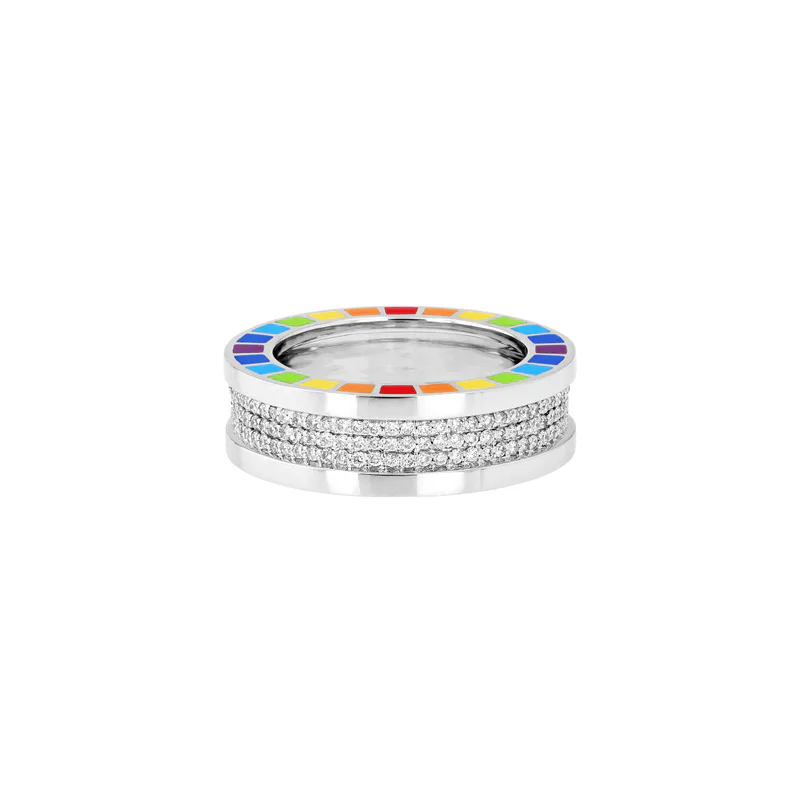 Me White Gold Diamond Ring