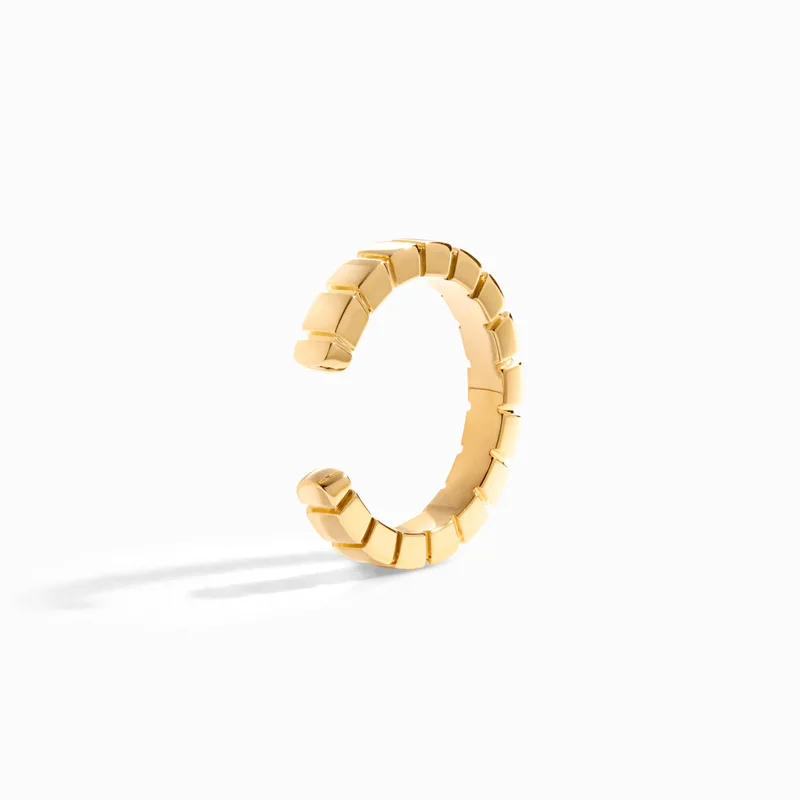 Cleo Lotus Gold Ear Cuff (Single)