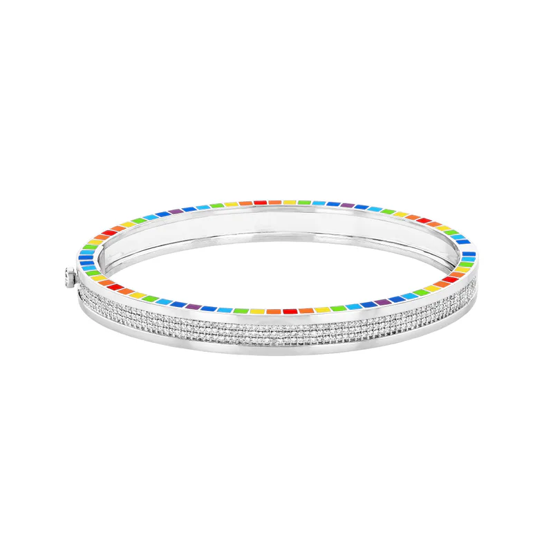 Me White Gold Diamond Bracelet
