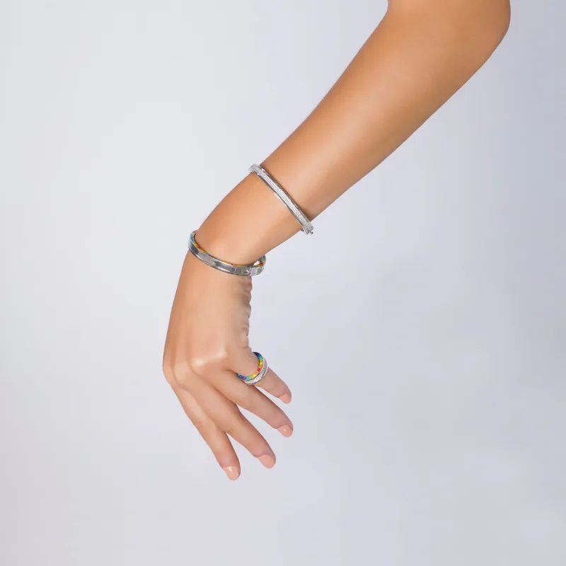 Me White Gold Diamond Bracelet