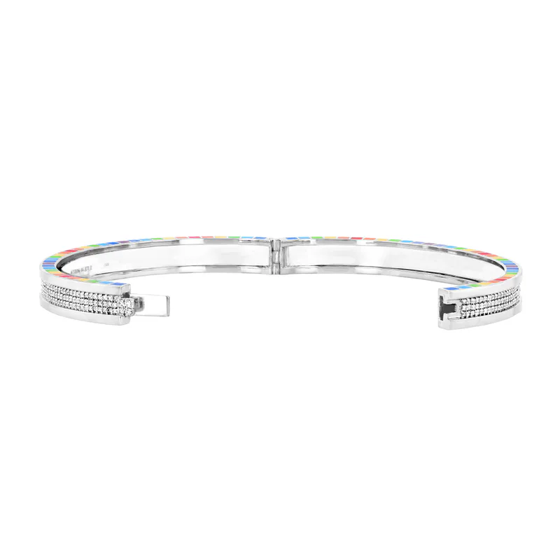 Me White Gold Diamond Bracelet