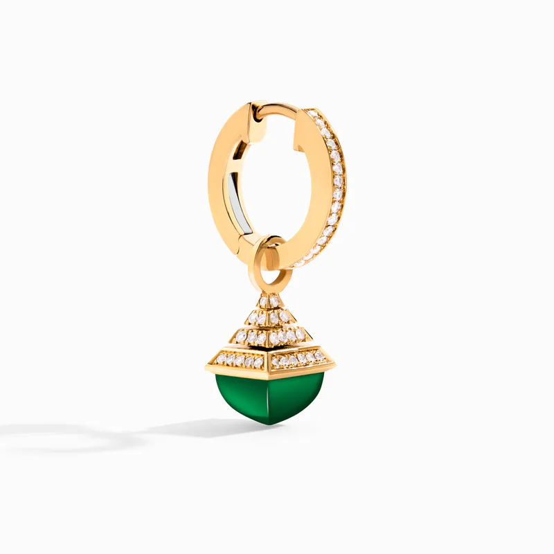 Cleo Rev Mini Diamond Drop Earrings