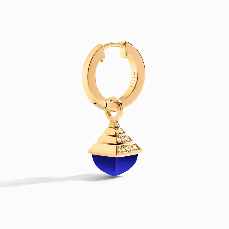 Cleo Rev Mini Diamond Drop Earrings