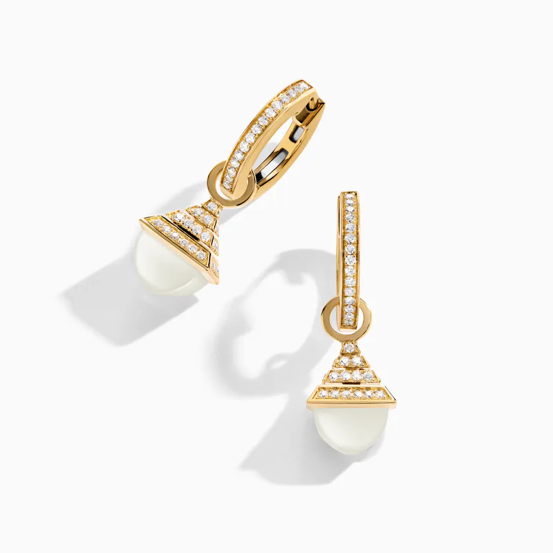 Cleo Rev Mini Diamond Drop Earrings