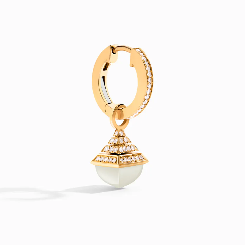 Cleo Rev Mini Diamond Drop Earrings