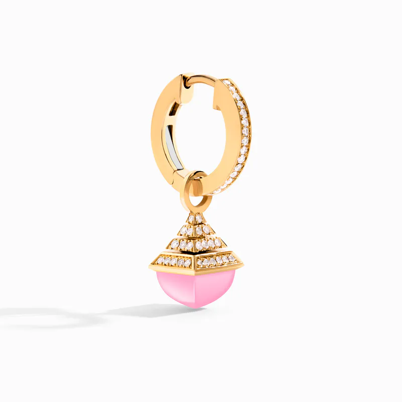 Cleo Rev Mini Diamond Drop Earrings