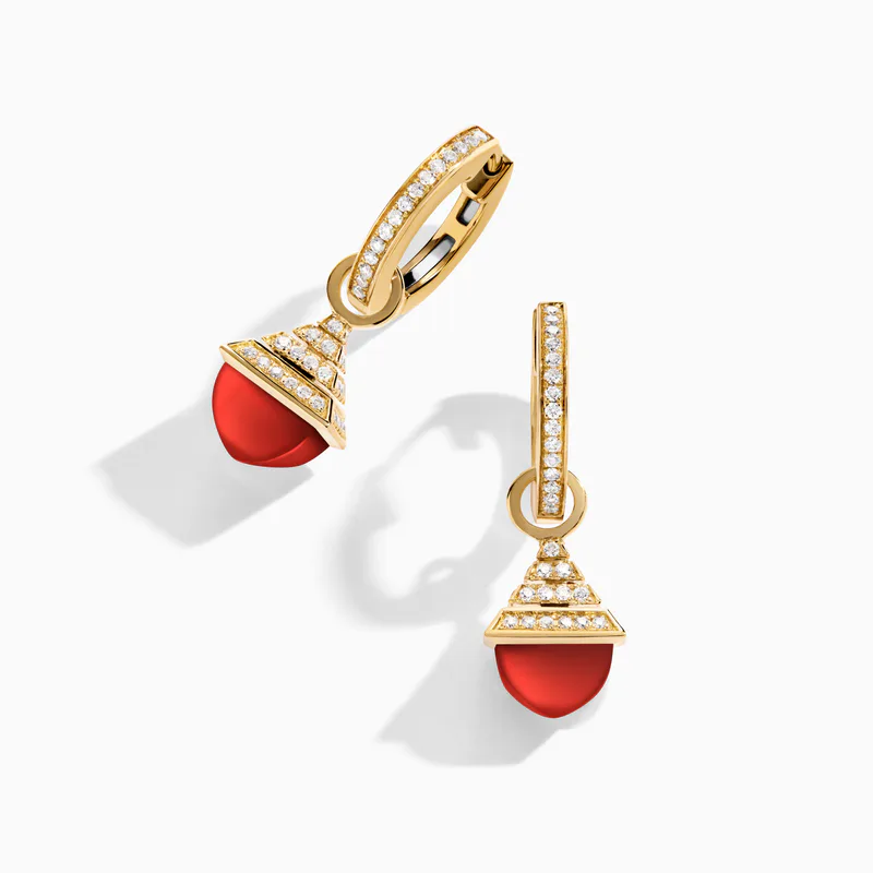 Cleo Rev Mini Diamond Drop Earrings
