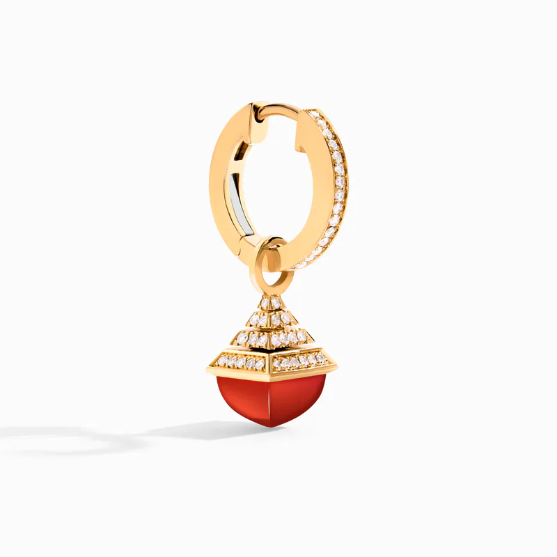 Cleo Rev Mini Diamond Drop Earrings